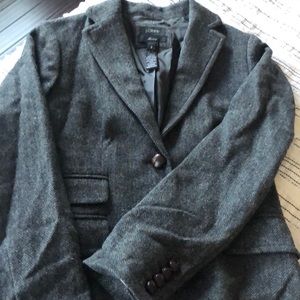 J.Crew tweed blazer